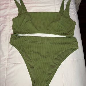 Billabong Olive Green Bikini Set